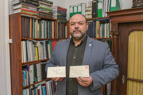 2021.05.05 Ódor János a szekszárdi múzrum igazgatója mutatj